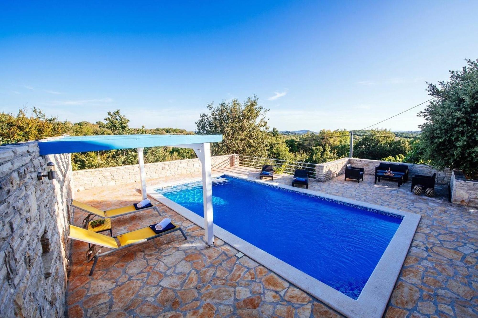 My Dalmatia - Holiday Home Korlat With Private Pool ベンコヴァツ エクステリア 写真