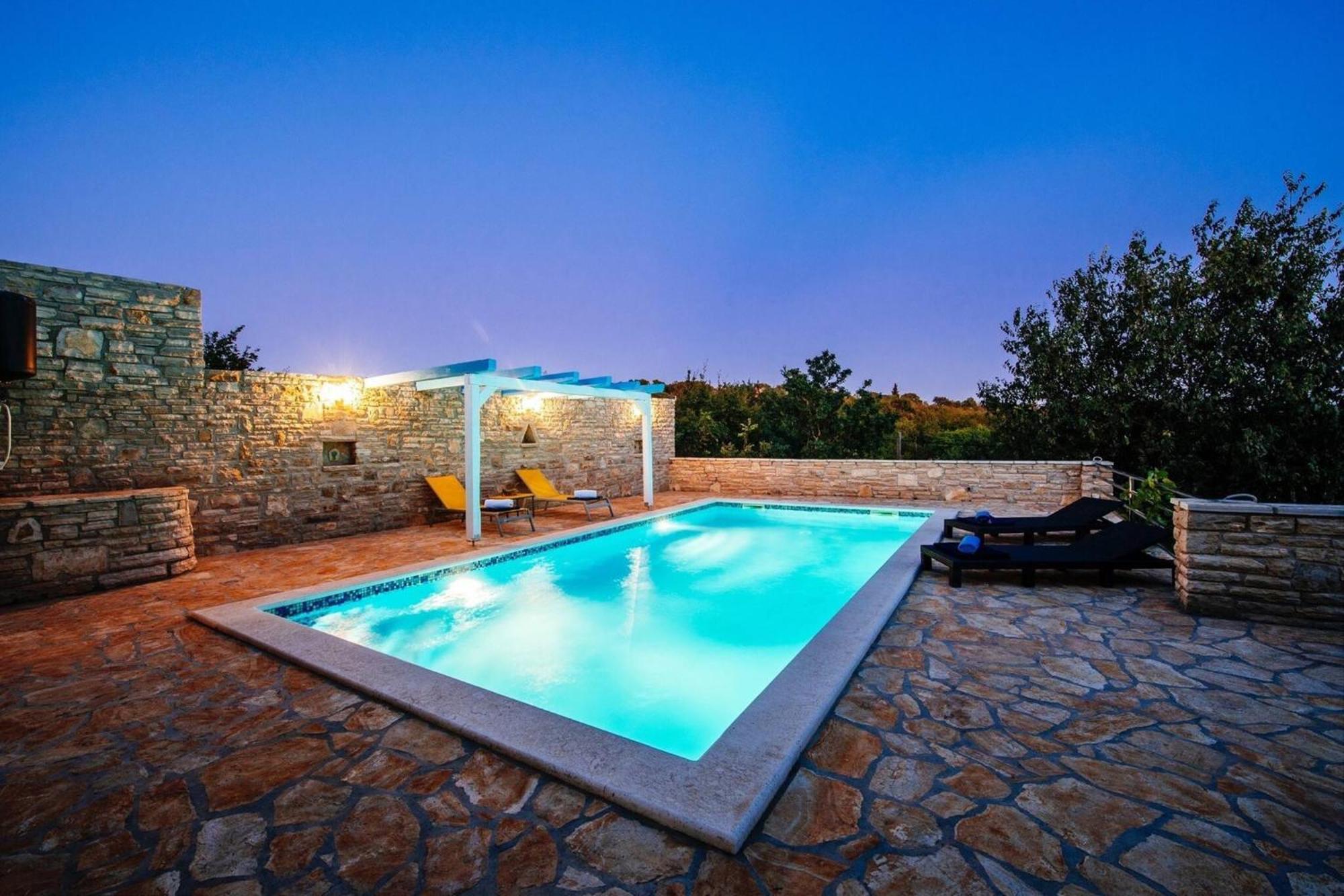 My Dalmatia - Holiday Home Korlat With Private Pool ベンコヴァツ エクステリア 写真